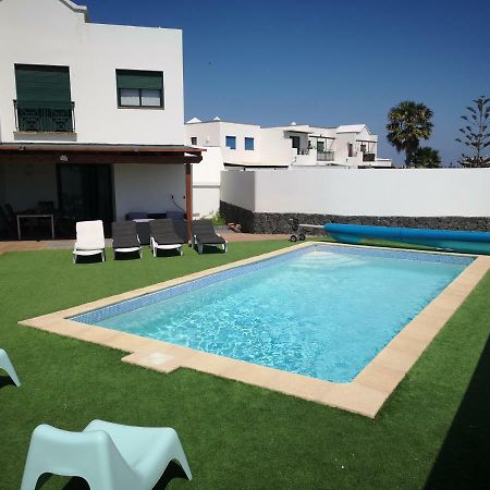 Villaantonia Private Huge Heated Pool And Super Fast Wifi Playa Blanca  Exteriör bild